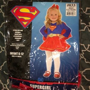 Super Girl Infant Halloween Costume